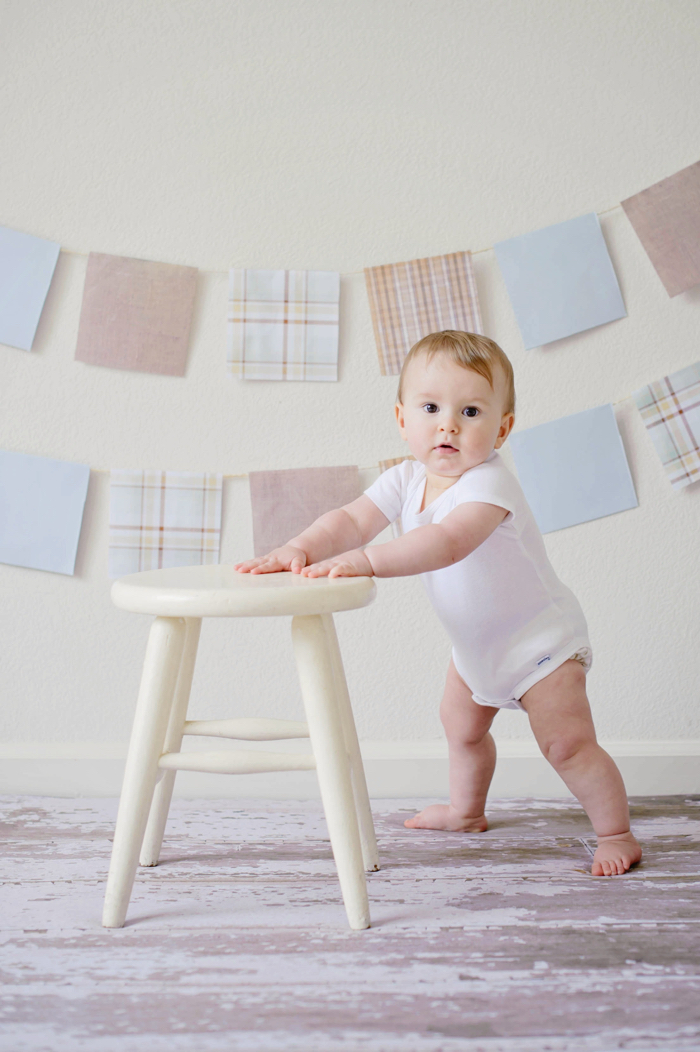 Baby trying to walk