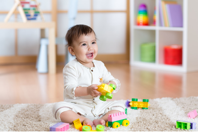 Toddler Playing