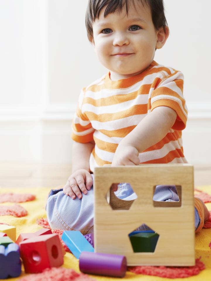 Toddler Playing