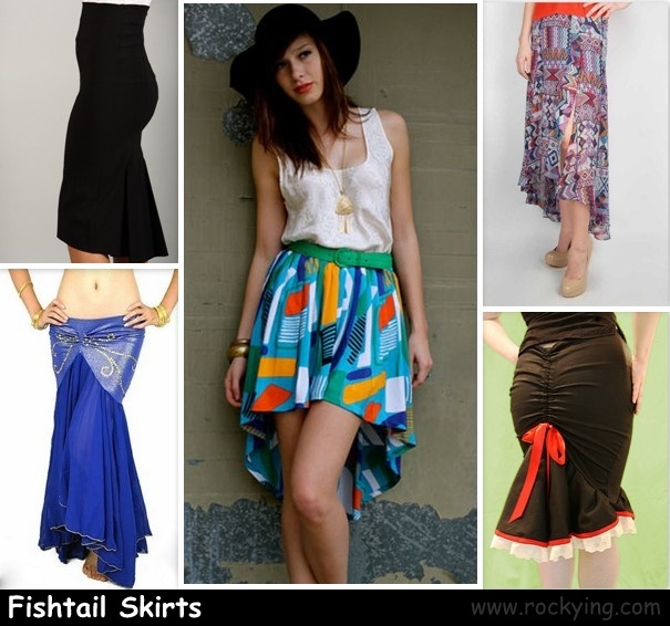 Fishtail Skirt