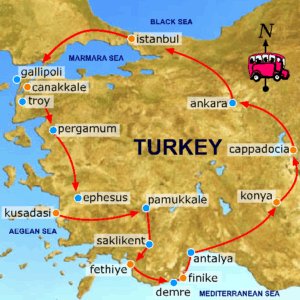 Turkey Map