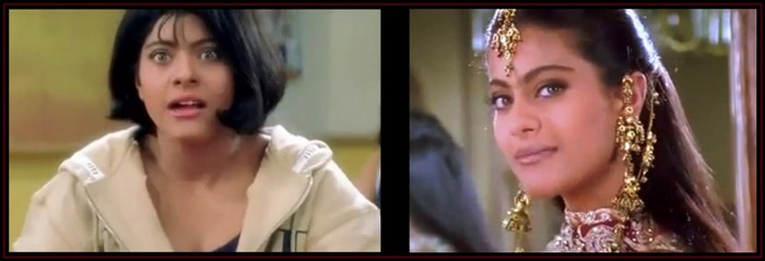 Anjali's transformation in Kuch Kuch Hota Hai