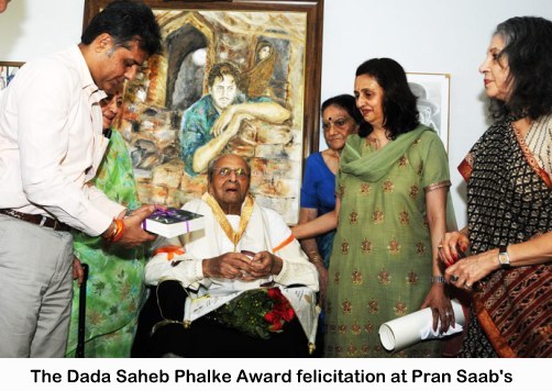 Dada Saheb Phalke Award Pran